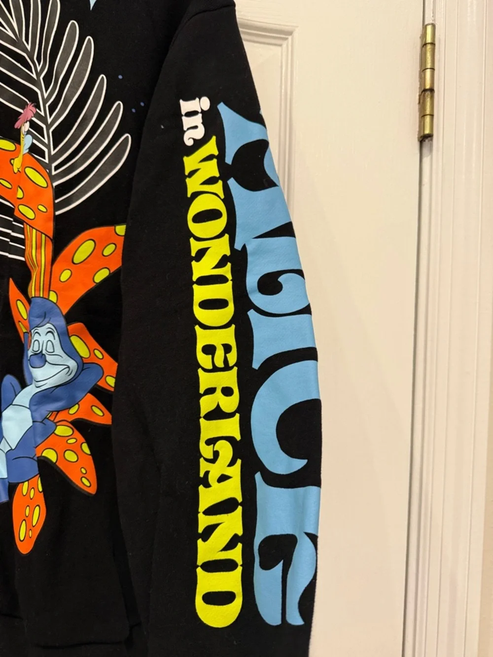 Disney Alice in Wonderland Crewneck Sweatshirt with Colorful Caterpillar - Picture 4 of 9